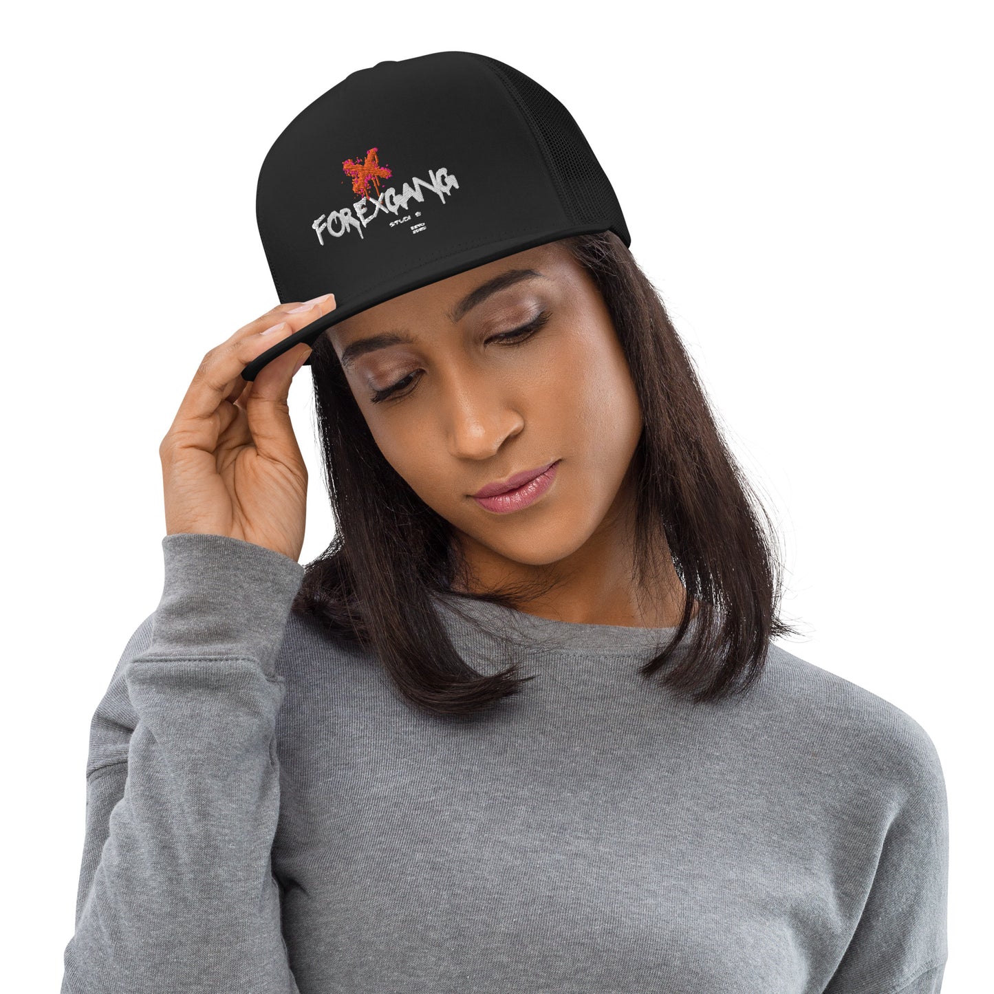 FOREXGANG X Graffiti Cross Cap Black/Black