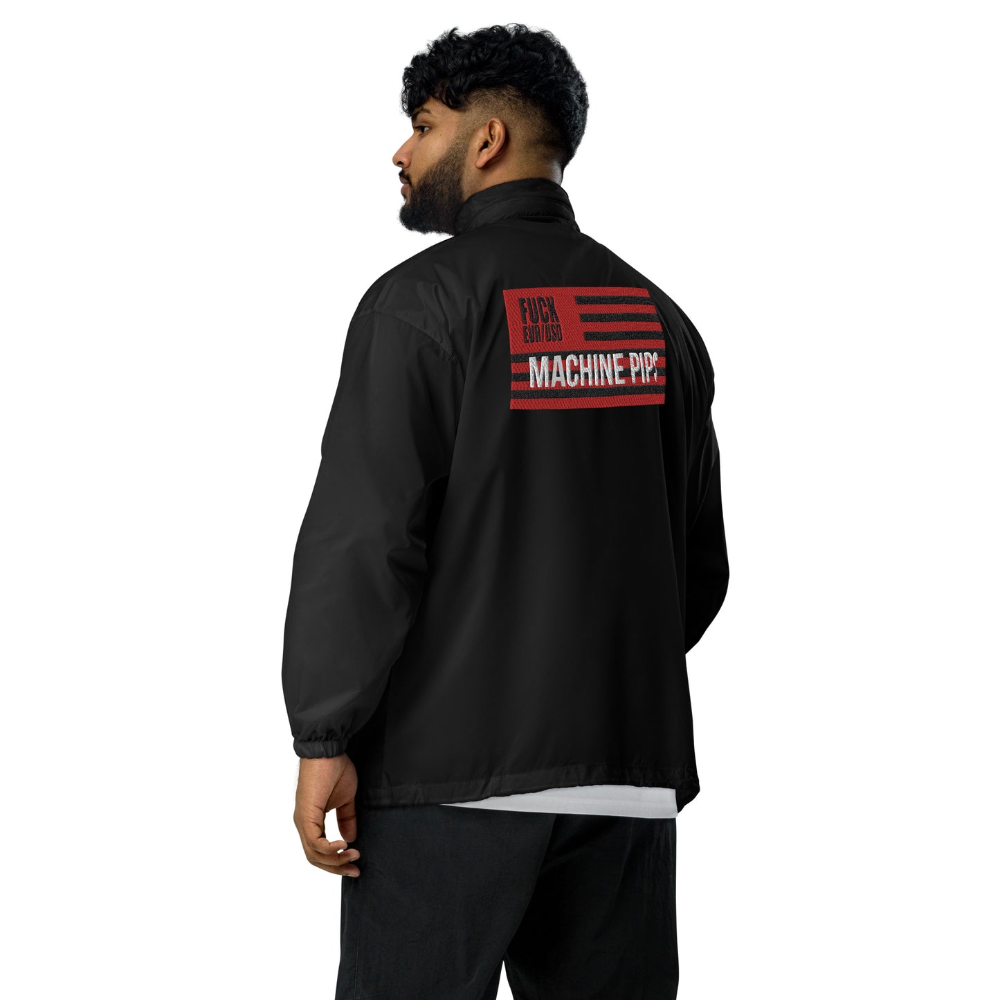 MACHINE PIPS windbreaker RED